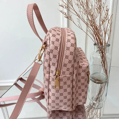 Classic Women’s Backpack – Fashionable School & Daily Shopping Bag for Girls