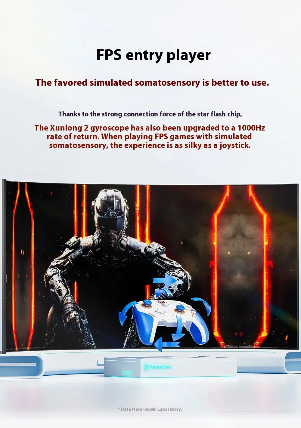 BIGBIGWON Blitz 2 TMR Star Flash Wireless Bluetooth Gamepad – 2000Hz Somatosensory Controller for Nintendo Switch, PC & Steam