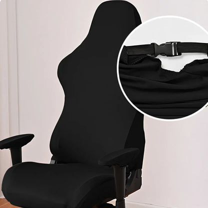 Gaming Armchair Seat Cover - Elastic Office & Banquet Chair Protector, Anti-Dirty Stretch Case for E-Sports & Computer Chairs
