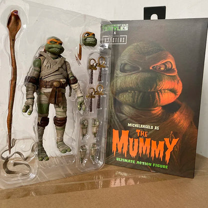 NECA Teenage Mutant Ninja Turtles Action Figures – Last Ronin Leonardo, April O’Neil, Casey Jones, Michelangelo, Raphael & More