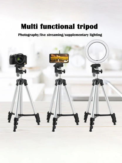 102cm Phone Tripod Stand – Universal Video & Photography Stand with Bluetooth Remote for Phones and Cameras