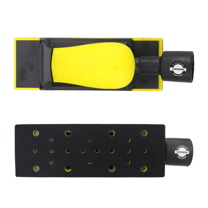 Dry Grinding Hand Push Board Car Putty Ash Hand Planer: Rectangular Vacuum Arc Sandpaper Grinding Ash Board Body Repair Tool