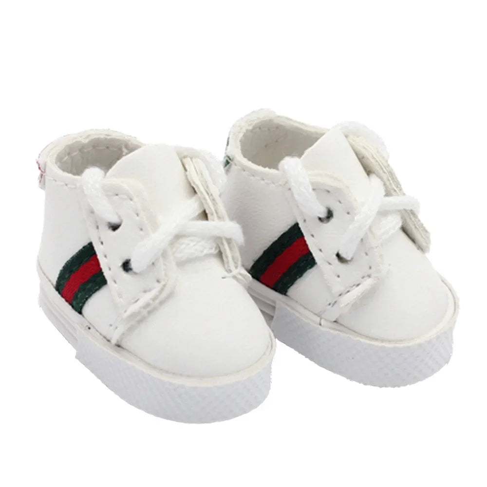 Only Shoes for 17cm Labubu Doll – Cute Kawaii V1 V2 Casual Sports Shoes, Outfit Accessories Gift