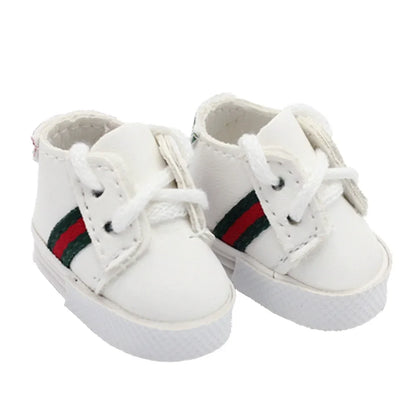 Only Shoes for 17cm Labubu Doll – Cute Kawaii V1 V2 Casual Sports Shoes, Outfit Accessories Gift