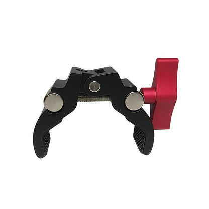 Camera Super Clamp with Double Ball Head Magic Arm – Metal Mount for DSLR, GoPro, Monitor, Light & Mic Photography Accessories