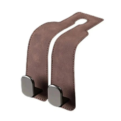 2-in-1 Car Rear Seat Hook – Universal Headrest Hanger Clip, Double Hook Storage for Car Interior Accessories