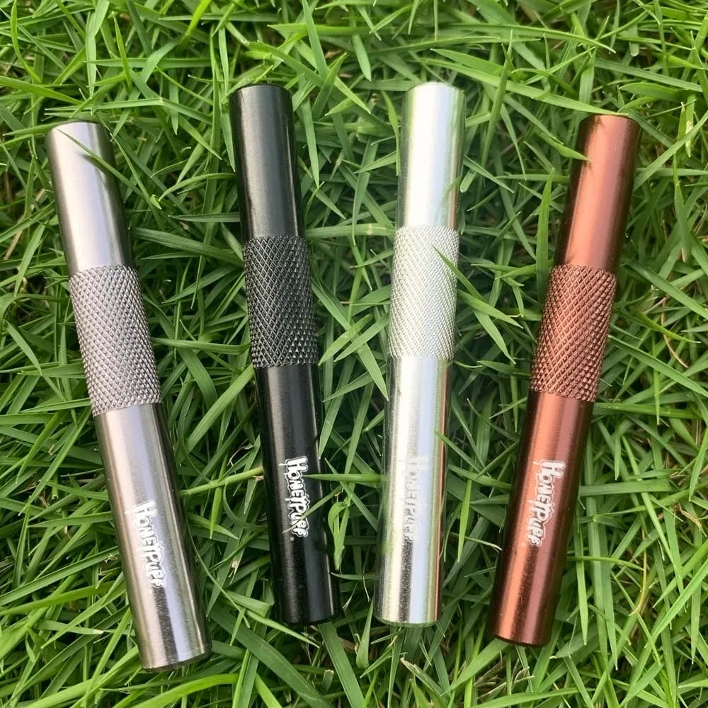Metal Straw & Smoking Pipe — Portable Aluminium Alloy Tube Gadget for Men, Cigarette Accessory
