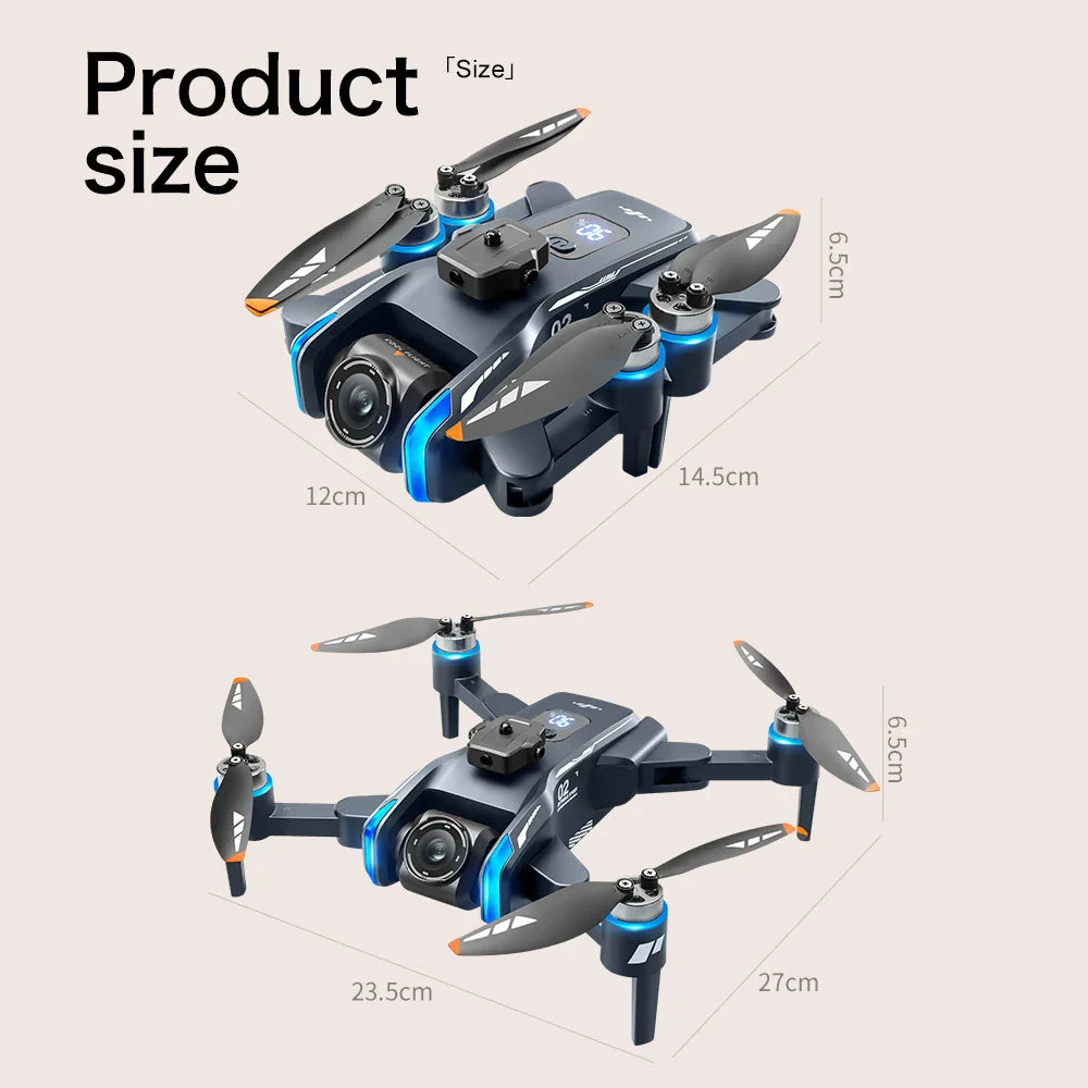 New XT808 Folding Drone – 5G Optical Flow GPS, WIFI Transmission, Professional Aerial Camera Quadcopter Toy Gift