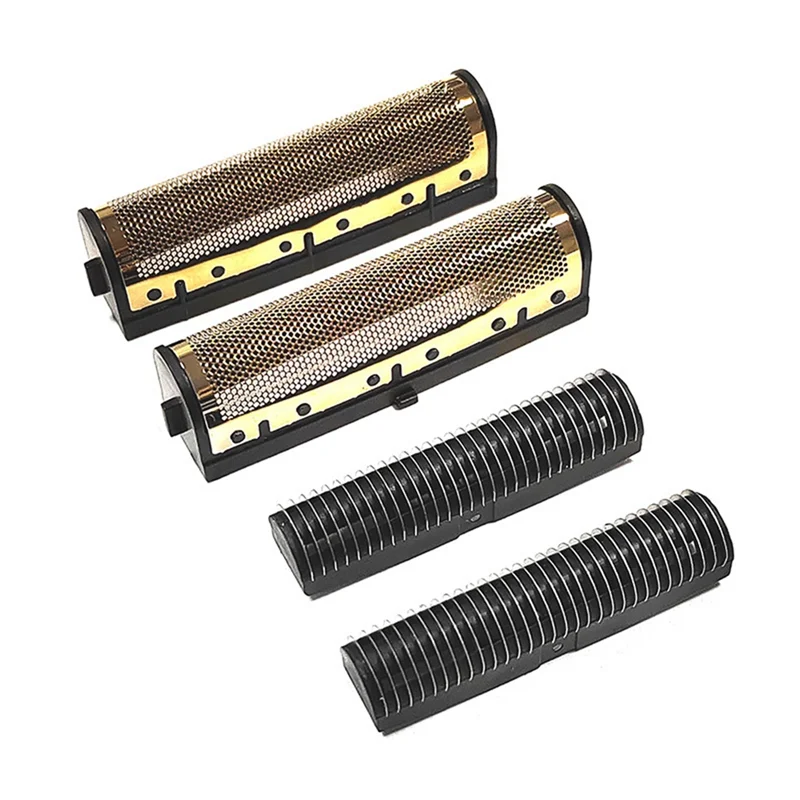 Replacement Cutter & Net for Andis 17150/17200 – Washable 3D Floating Shaving Blade Gold