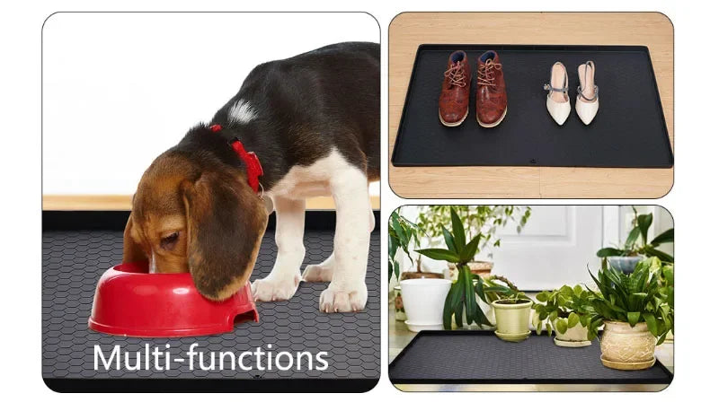 Waterproof Under Sink Mat | Flexible Silicone Cabinet Liner & Protector for Kitchen & Bathroom