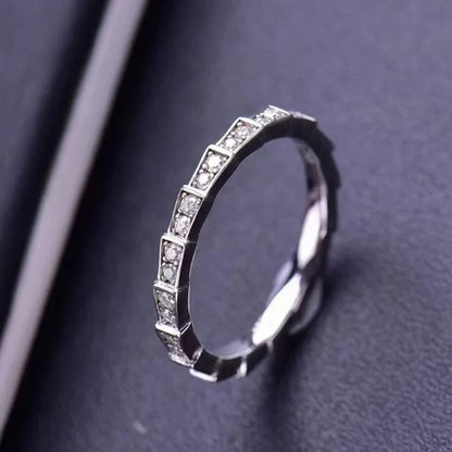 100% Pass Diamond Tester Pen & Moissanite Ring – Matching 925 Sterling Silver Wedding Band for Women