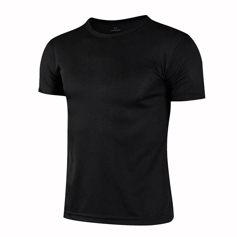 Men's & Women's Quick-Dry Sports T-Shirt - Breathable Short Sleeve Gym, Running & Fitness Training Shirt