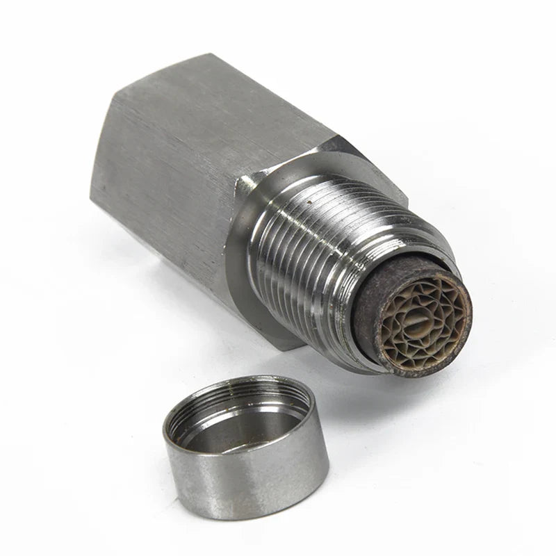 Universal Stainless Steel SS304 O2 Sensor Spacer Adapter – M18X1.5, Mini Catalyst for Check Engine Light (CEL) Fix