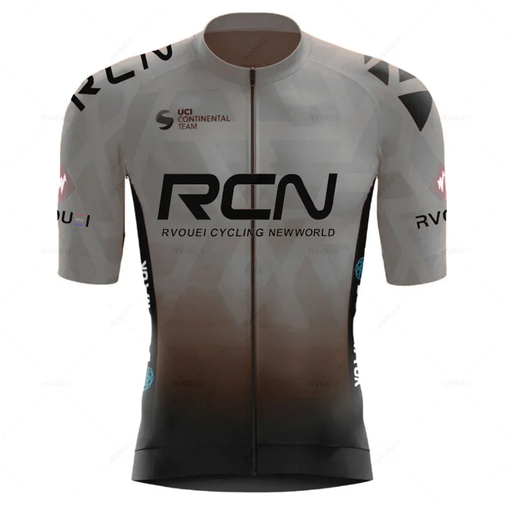 2025 RCN Team Cycling Jersey Set – Summer Breathable Road & MTB Bike Riding Uniform, Sports Cycling Kit