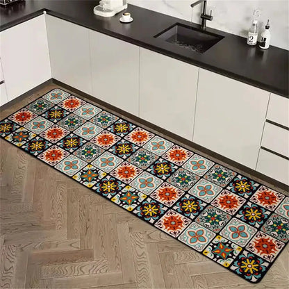 Non-Slip Kitchen & Living Room Floor Rug – Long Area Mat for Entrance, Home Decor