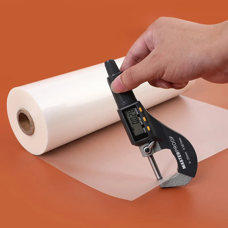 Satin Matt & Glossy Laminating Film – 220mm x 100M, 25-28 Mic, 1" Core for Hot Roll Laminator (BOPP)