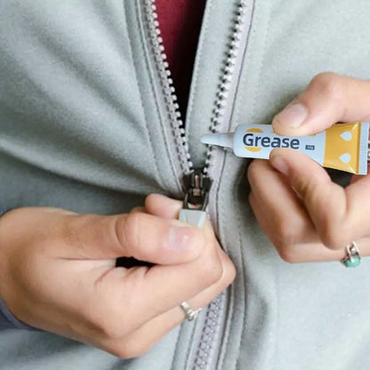 Zipper Lubricant 5pcs - Grease for Clothes, Lock Core Lubrication & Repair for Stuck Multifunctional Zippers