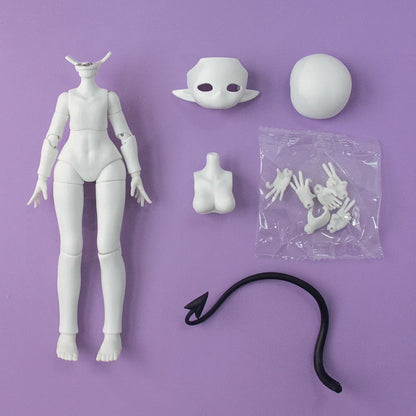 Genuine Devil's Horns Blind Box — 1/8 Movable Doll Ornament, Trendy Collectible Toy for Kids & Gift