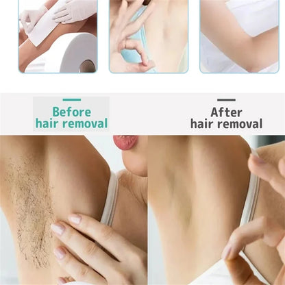 High-Quality Nonwoven Wax Strips Roll – 50m/100m Hair Removal Wax Paper for Body Epilator