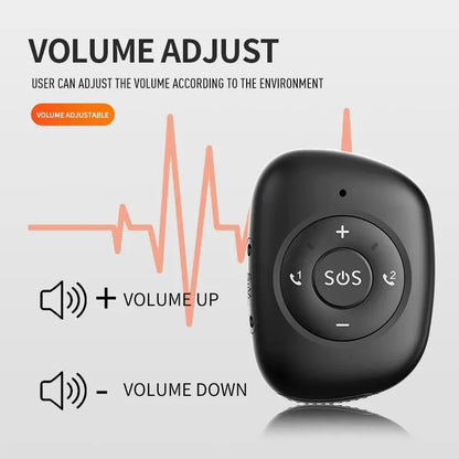 Newest 4G GPS Pendant Tracker – Real-Time SOS Alarm with Fall Detection for Elderly & Kids, Domestic Safety Device, Free App