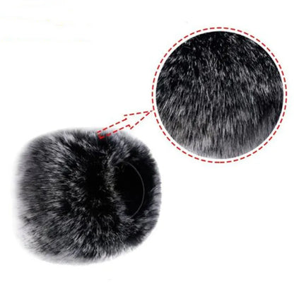 Foam & Furry Microphone Windscreen for Blue Yeti – Pop Filter Wind Muff for Yeti Pro Mic