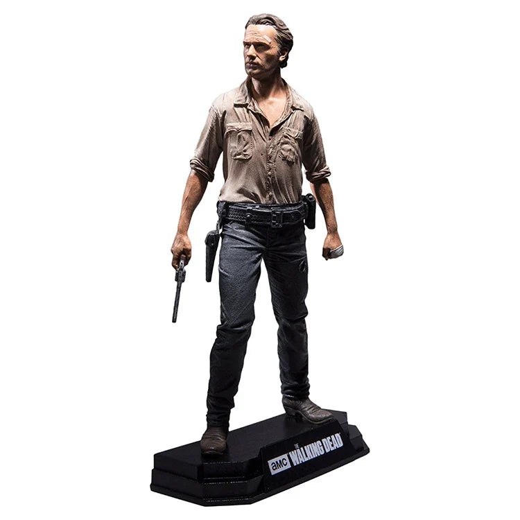 The Walking Dead Action Figures - Rick, Daryl & Negan PVC Collectible Model Toys