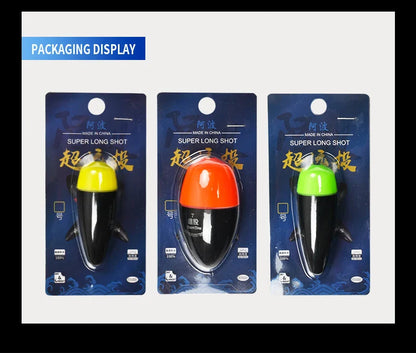 TAIYU Luminous Fishing Float Set – High Sensitivity Red & Green Adjustable Waterproof Electronic Bobbers