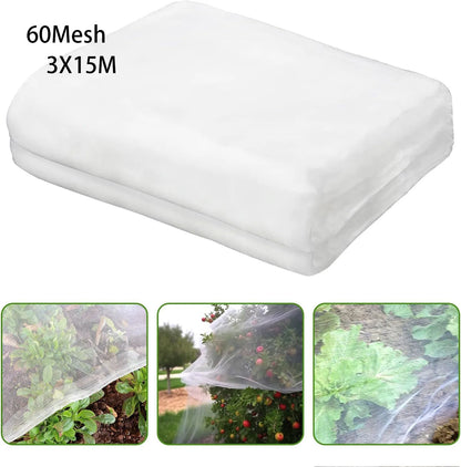 Garden Plant Insect Protection Net – Anti-Bird & Pest Control Cover for Vegetables, Fruits, and Greenhouse Use