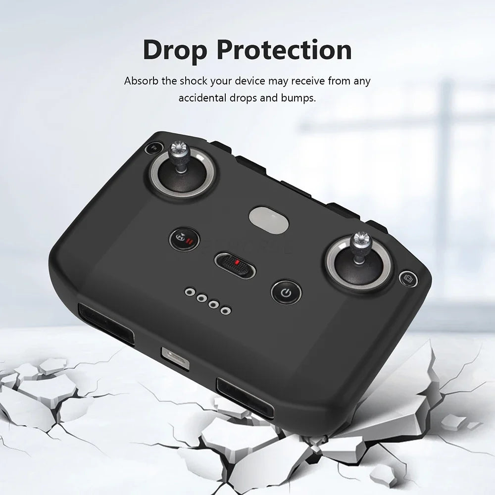 DJI Remote Controller Silicone Case - Shockproof Anti-Drop Sleeve Cover for RC-N1 N2 N3 DJI Flip Air 3S Neo Mini 4 Pro Drone Accessories