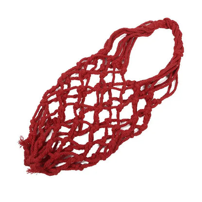 Portable Crochet Cup Holder Bag – Foldable Woven Bottle & Coffee Mug Carry Net Cover