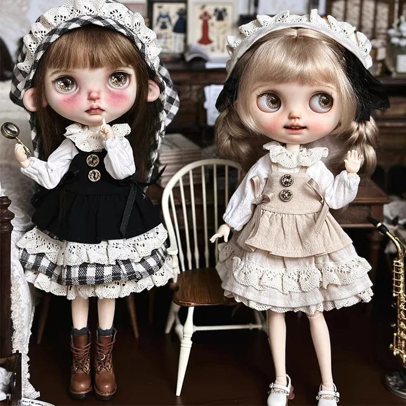 Blythe Doll Clothes Dress Suit — Outfit for OB22, OB24 & Azone Dolls