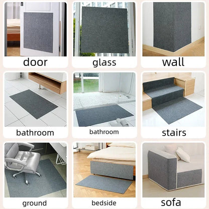 Self-Adhesive Carpet Cat Scratch Board – DIY Wall & Sofa Protection, Anti-Scratch Paws Sharpening for Cats