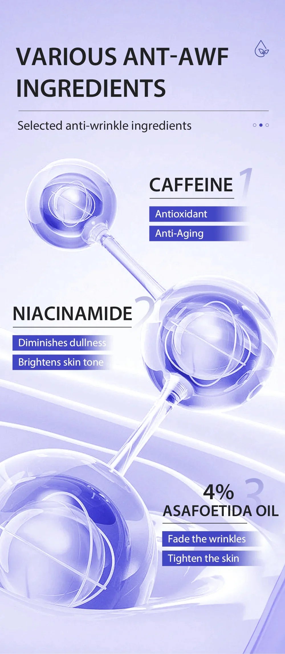 Neck Lift Cream — Firming, Tightening & Brightening, Reduces Fine Lines, Moisturizing & Smoothing Neck Care