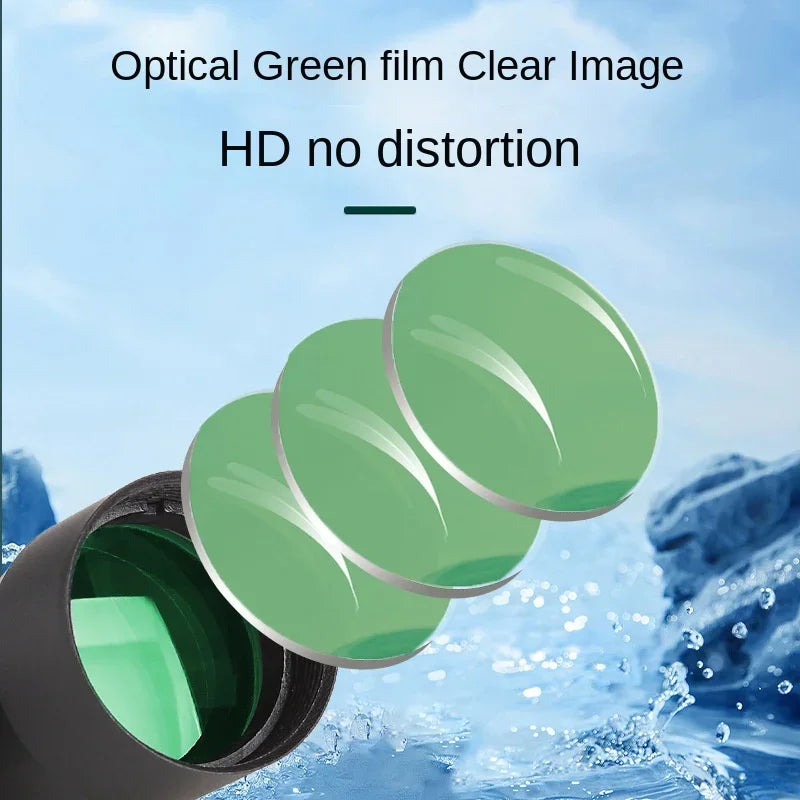 High-Definition Monocular Telescope - High Magnification Zoom for Hunting, Camping & Outdoor Activities