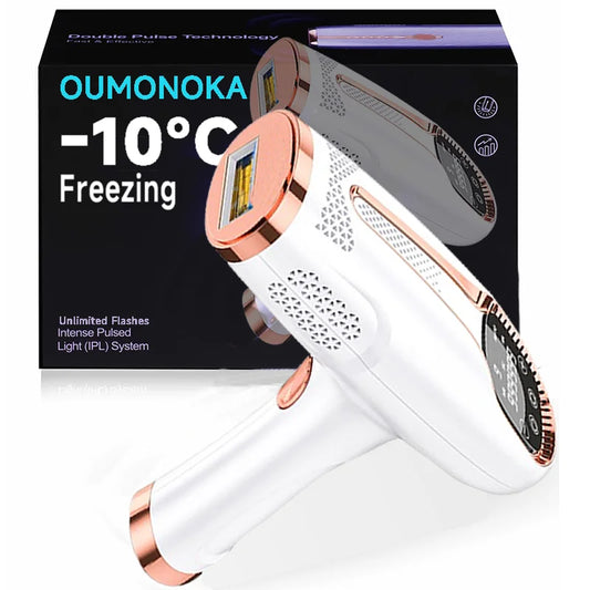 Body Bikini IPL Hair Removal Device – 999,999 Flashes, Permanent Painless Laser Epilator for Women, Home Use