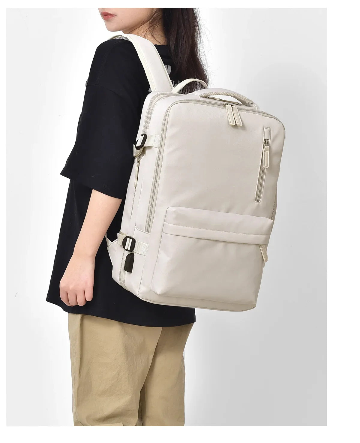 40x30x20 Cabin Backpack — Hand Luggage Laptop Bag for Airplane Travel, School, Men & Women