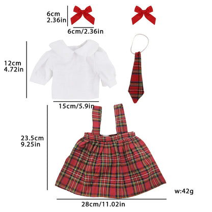 Doll Clothing Set – Firefighter, Student, Graduation, Artist & Athlete Outfits for 18-Inch American & 43cm Baby Newborn OG Girl Dolls