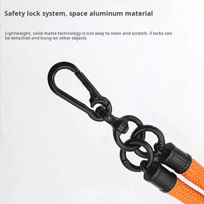 Mobile Phone Lanyard Crossbody - Durable 8mm Thick Anti-Lost Neck Strap for Outdoor Carrying