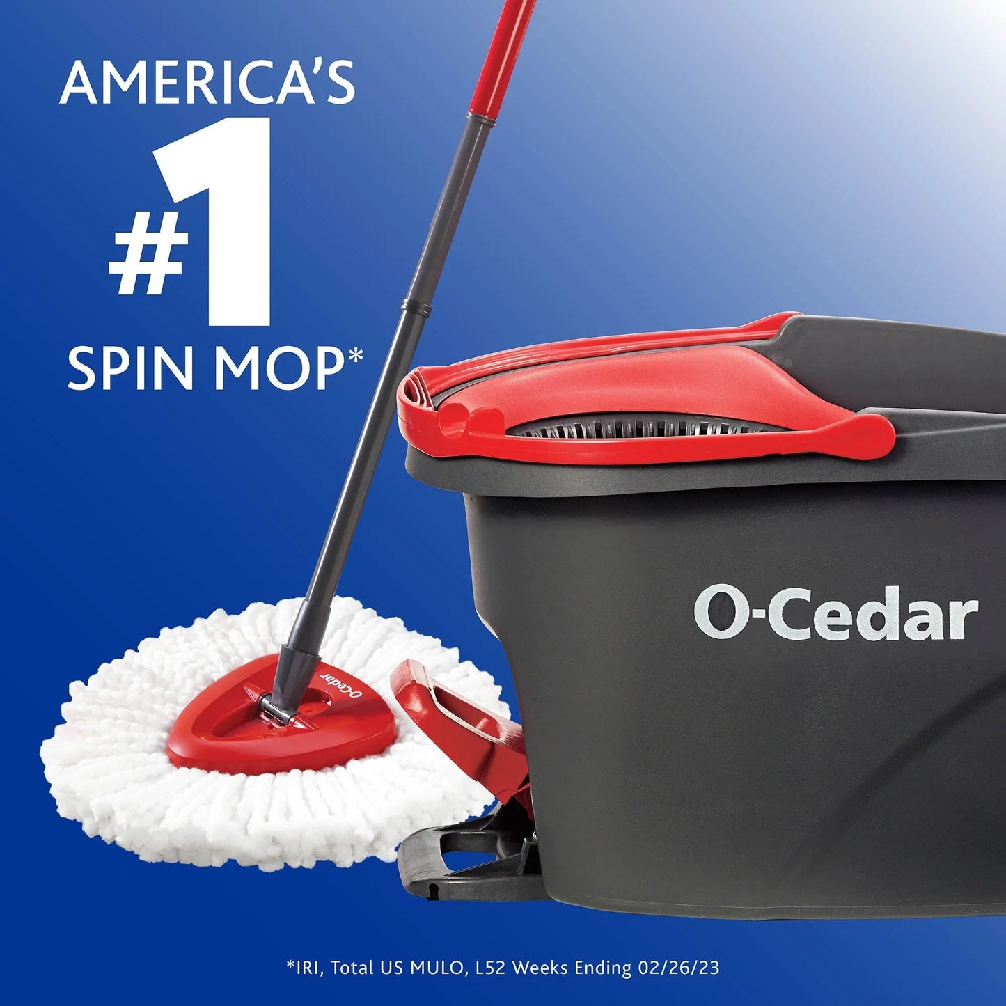 Foot-Activated Hands-Free Pedal Spin Mop Bucket System