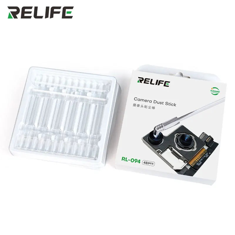 RELIFE RL-094 48PCS Camera Lens Cleaner Gel Sticks – Synthetic Resin Dust Removal for iPhone, Android & Camera Lenses