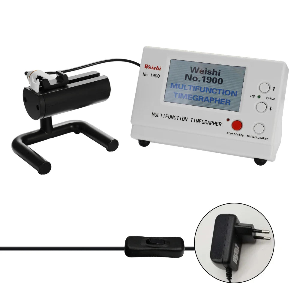 WeiShi No.1000/No.1900 Timegrapher – Watch Testing Tool for Repairers & Hobbyists, Timing Test & Watch Repairing Tool