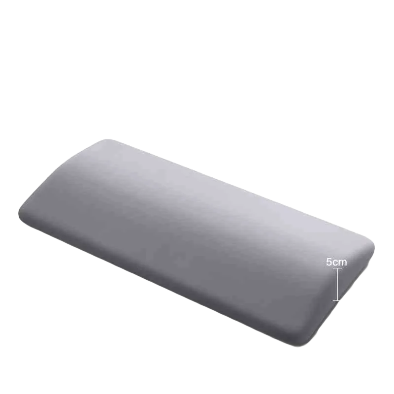 Memory Foam Lumbar Support Pillow — Back & Waist Cushion for Sleeping, Lower Back Pain Relief