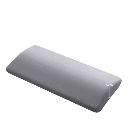 Memory Foam Lumbar Support Pillow — Back & Waist Cushion for Sleeping, Lower Back Pain Relief