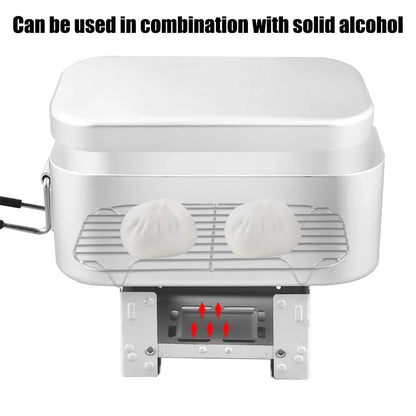 Ultralight Camping Cookware Set – Tableware, Lunch Box & Cooking Pots for Outdoor Hiking & Picnic