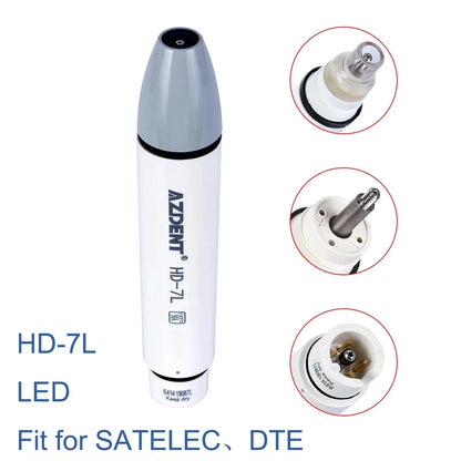 AZDENT Ultrasonic Piezo Scaler Handpiece – Compatible with SATELEC, DTE, WOODPECKER, EMS, VRN, 135° Sterilized
