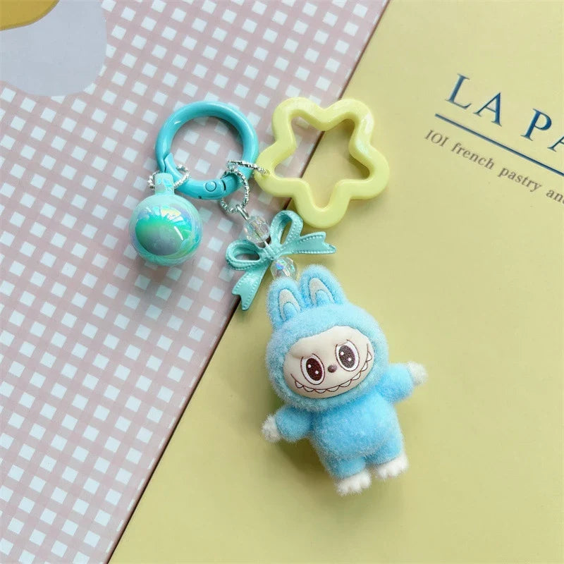 Cartoon Key Ring – Cute Backpack Pendant Gift for Students and Couples