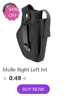 Tactical MOLLE Vest | Quick Release Hunting & CS Training Chest Vest with AK Belly Pockets