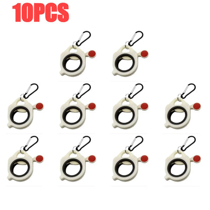 Fluorescent Cable Tie Organizer – 1-10pcs Portable Storage Tool for Electrical Wires and Cable Management
