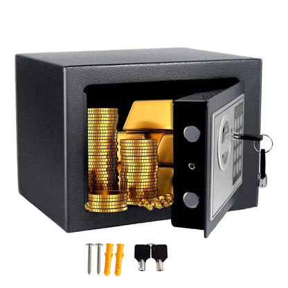 Electronic Digital Keypad Lock Safe – All Steel Security Box for Home & Office