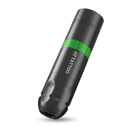 EZ Caster Wireless Rotary Tattoo Machine Pen – Battery Powered with 1500mAh Portable Power Pack and LED Display
